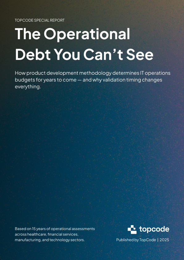 The Operational Debt You Can't See Report